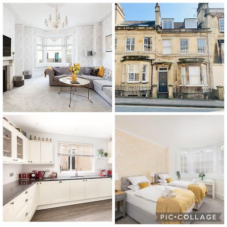 5 Bedroom Magnificent Georgian Townhouse- City Centre Bath Eksteriør billede